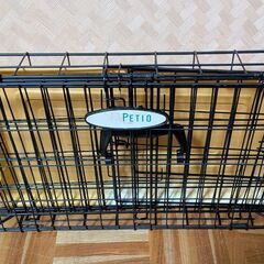 折りたたみペットケージの画像