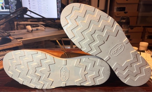 【ソール交換済】レッドウィング 875 Dワイズ US8 1/2 26.5cm サイド羽刻印、ハトメ刻印モデル