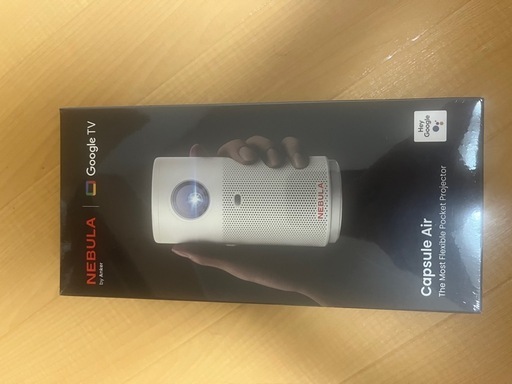 【特価価格】【新品未使用、未開封品】Anker Nebula Capsule Airホワイト