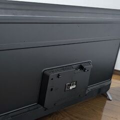 SUNRIZE（サンライズ）製の 49型 4K対応液晶テレビ※リモコンなし（型番の画像