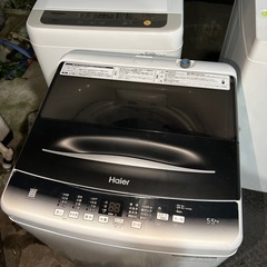 Haier JW-U55HK 2023年製 縦型洗濯機 5.5kg ハイアールの画像