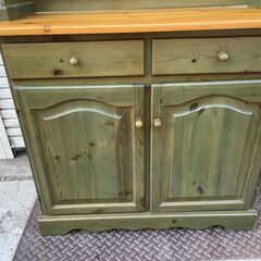 ★ 収納 棚 ウェルシュドレッサー オープンボード カップボード カントリー 風の画像