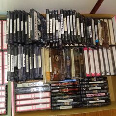 使用済みカセットテープ　１５１本の画像