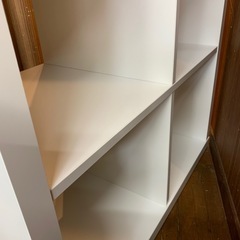 【美品】KALLAX カラックス　IKEA　ホワイト　家具　インテリア　収納家具の画像