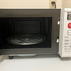 SHARP電子レンジの画像