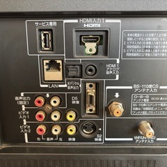 TOSHIBA REGZAテレビ32型の画像