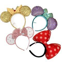 186000 Disney ディズニー ベル　リトルマーメイド　ミニーマウス　ハート 4点まとめ売り [0000000002218]の画像