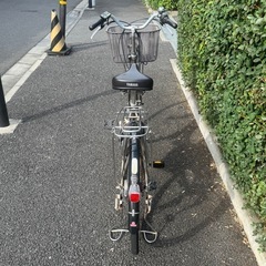 ヤマハ 電動自転車 ナチュラ ジャンク品／修理・部品取り向け（バッテリーOK）の画像