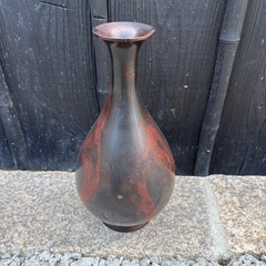 🌸✨峰雲作 鶴首 花器／花瓶／フラワーベース✨🌸の画像