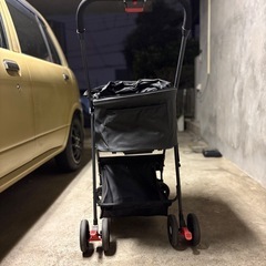 犬用カート　ブラック　　　　　　　　　　　の画像