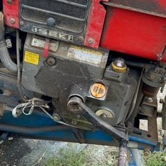イセキ 耕運機 馬力農用トラクター ディーゼル 軽油エンジン動作確認済みの画像