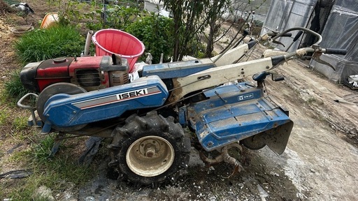 イセキ 耕運機 馬力農用トラクター ディーゼル 軽油エンジン動作確認済み