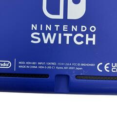 186000 ジャンク品 Nintendo 任天堂 ニンテンドウ Nintendo Switch Lite ニンテンドースイッチライト HDH-001  ブルー [0000000002219]の画像