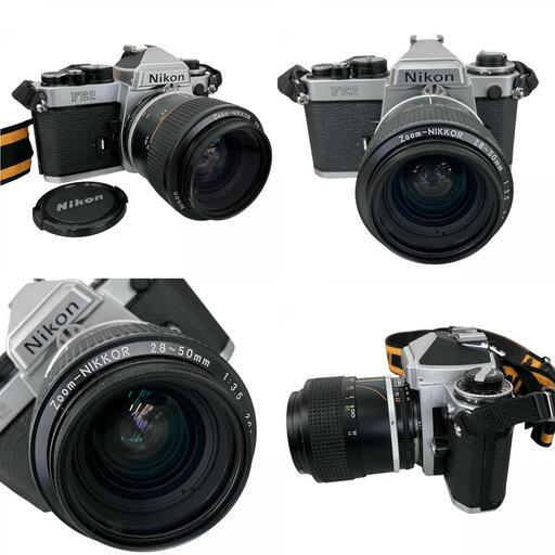 118020 ジャンク品 Nikon ニコン フィルムカメラ FE2 ブラック