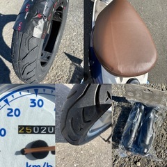 ⭐️ビーノ低燃費4ストモデル⭐️タイヤ・シート・バッテリーなどなど新品交換で快調です⭐️50cc原付スクーター⭐️の画像