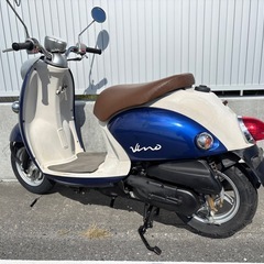 ⭐️ビーノ低燃費4ストモデル⭐️タイヤ・シート・バッテリーなどなど新品交換で快調です⭐️50cc原付スクーター⭐️の画像