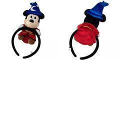 186000 Disney ディズニー ミニーマウスファンキャップ　ファンタジアミッキーマウス　カチューシャ 2点まとめ売り [0000000002221]の画像