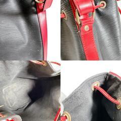 ルイヴィトン M44017 ショルダーバッグ ノワール×カスティリアンレッド  LOUIS VUITTON ノエ エピの画像