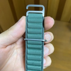 49MM ナイロン製グレー ストラップバンドの画像