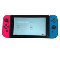186000 現状品 Nintendo 任天堂 ニンテンドウ Nintendo Switch HAC-001  ネオンピンク ネオンブルー [250829HM210052]の画像