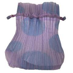 199990 PLEATS PLEASE プリーツプリーズ 巾着 パープルブルー [0000000002225]の画像