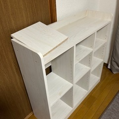 ホワイト棚の画像