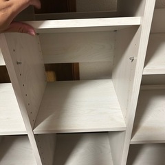 ホワイト棚の画像