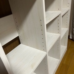 ホワイト棚の画像