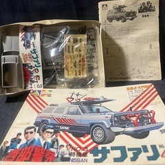 早い者勝ち！西部警察 西部署パトカー SKYLINE 4Dr ケンメリ サファリ チョロQ【石原プロワールド】  の画像
