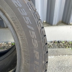 PIRELLI ICE ZERO ASIMMETRICO 235/55R19 スタッドレス4本　の画像