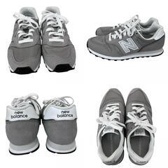 170051 現状品 NEW BALANCE ニューバランス スニーカー ML373KG2  24.5 グレー [0000000002227]の画像