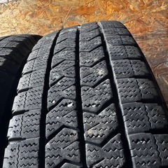 バリ山　BRIDGESTONE ブリヂストン　ブリジストン　W989 195/75R15 109/107N LT スタッドレス　タイヤ　2023年製　15インチの画像