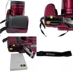 186000 現状品 Nikon ニコン デジカメ COOLPIX  P520 NIKKOR 42x WIDE OPTICAL ZOOM ED VR 4.3-180mm 1:3-5.9  レッド [251002HM080193]の画像