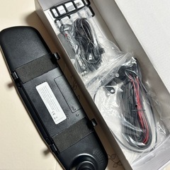 ②新品　ミラー型・前後ドライブレコーダーの画像