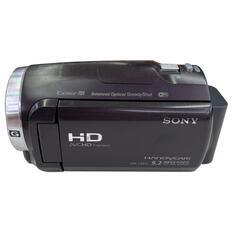 186000 現状品 SONY ソニー ビデオカメラ HandyCam ハンディカム 9.2 MEGA PIXELS HDR-CX675  レッド　ブラウン [251002HM080191]の画像