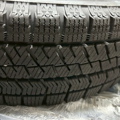 (一時停止)スタッドレスタイヤ 155/65r14 スズキ　スペーシア　軽自動車　4本　ブリヂストンの画像
