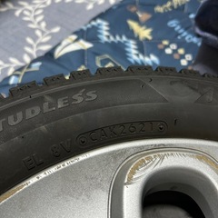 (一時停止)スタッドレスタイヤ 155/65r14 スズキ　スペーシア　軽自動車　4本　ブリヂストンの画像