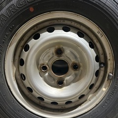 軽トラハコバン冬タイヤの画像