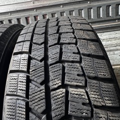 バリ山　DUNLOP ダンロップ　WM02 185/55R16 スタッドレス　タイヤ　2019年製　16インチの画像