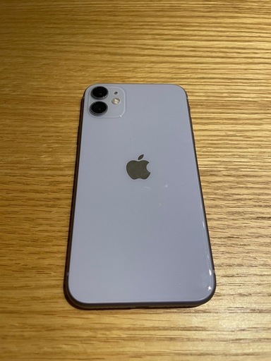 美品　iPhone11 64GB パープル　simロック解除