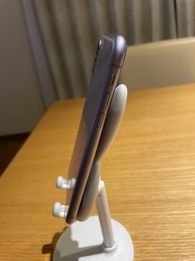 美品　iPhone11 64GB パープル　simロック解除　
