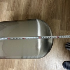 ステンレス製ゴミ箱の画像