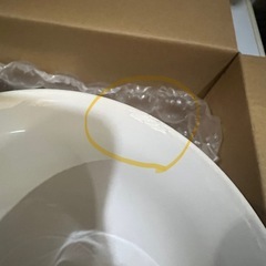 欠け　割れ　食器の画像