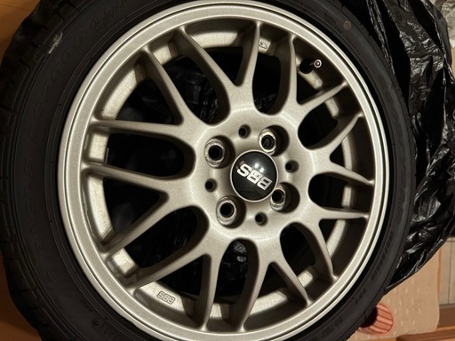交渉中
コペン l880k用BBSホィール165/50R15タイヤ24年43週製造美品
