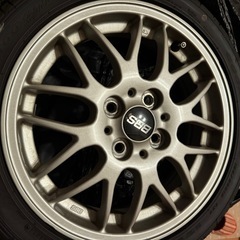 コペン l880k用BBSホィール165/50R15タイヤ24年43週製造美品の画像