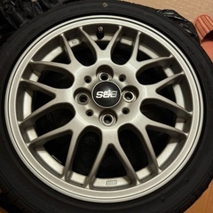 コペン l880k用BBSホィール165/50R15タイヤ24年43週製造美品の画像