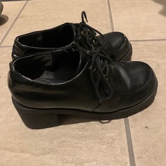 厚底　ローファー　Mサイズの画像