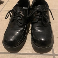 厚底　ローファー　Mサイズの画像