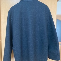 ユニクロ　防風フリースジャケット(長袖) コート　M グレーの画像