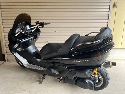 YAMAHA マジェスティ250 SG03J セル始動 black custom